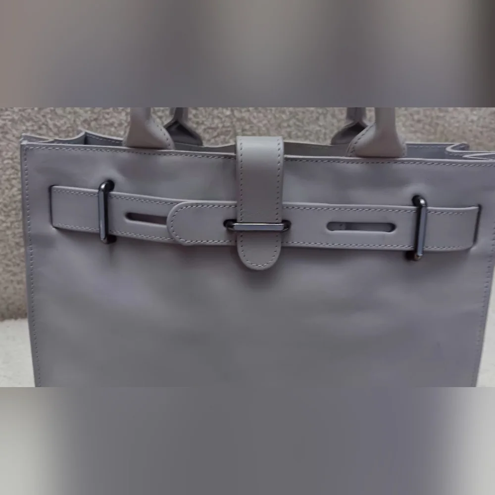 FURLA Greta Satchel Gray/Lavender - Picture 6 of 8